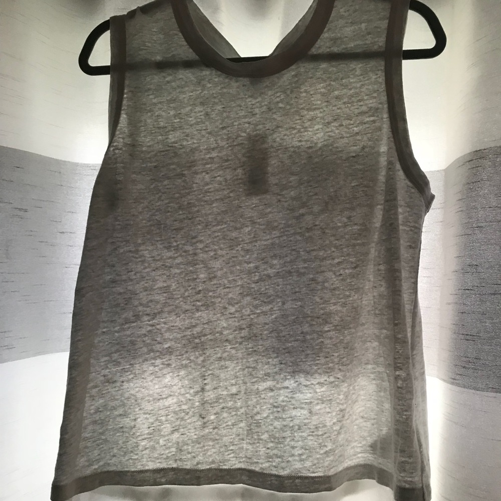 Banana Republic White Tank Top